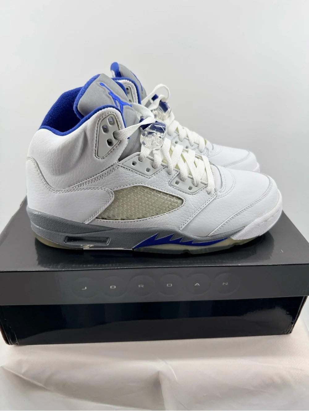 Jordan 5 Stealth Size 8M Brand New